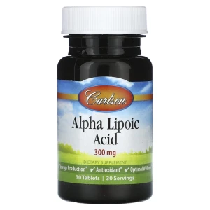 Carlson, Alpha Lipoic Acid, 30 табл