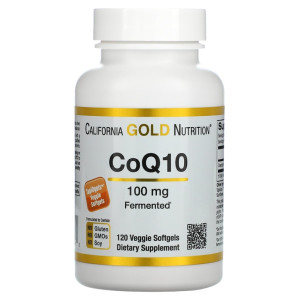 California Gold Nutrition, CoQ10 100 мг