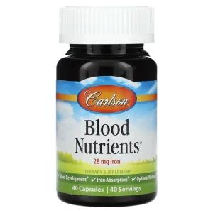 Carlson, Blood Nutrients, 40 капс