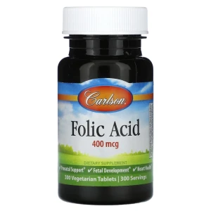 Carlson, Folic Acid 400 мкг, 300 табл