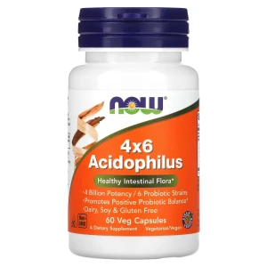 NOW, 4*6 Acidophilus