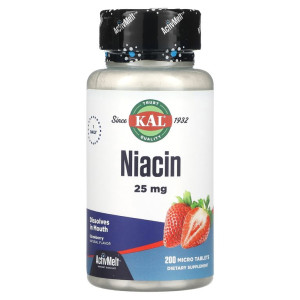 KAL, Niacin 50 мг, 200 табл