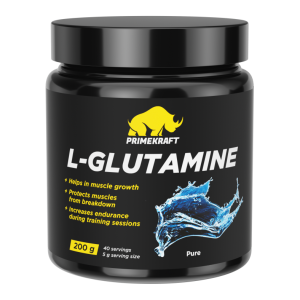 Primekraft, L-Glutamine, 200 г (40 порций)
