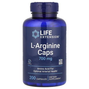 Life Extension, L-Arginine 700 мг, 200 капс