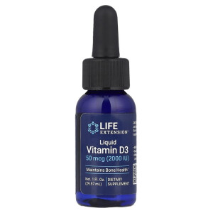 Life Extension, Liquid Vitamin D3 2000 МЕ, 30 мл