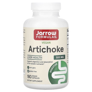 Jarrow, Artichoke 500 мг, 180 капс (180 порций)