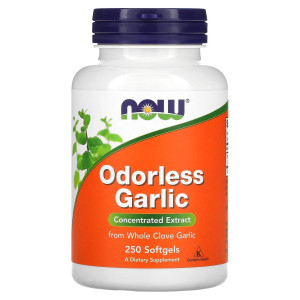 NOW, Odorless Garlic