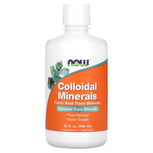 NOW, Colloidal Minerals Original, 946 мл