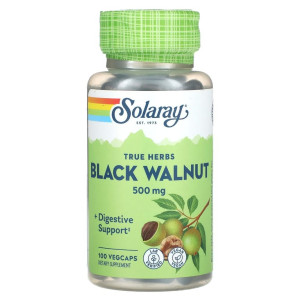 Solaray, Black Walnut 500 мг, 100 табл