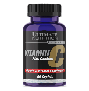 Ultimate Nutrition, Vitamin C Plus Calcium, 60 табл