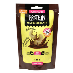 CHIKALAB, Кешью в шоколаде, 120 г