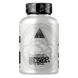 Biohacking Mantra, Ginkgo + Gotu Kola, 60 капс