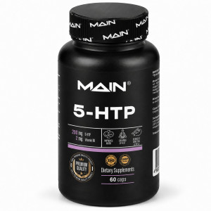MAIN, 5-HTP + Vitamin B6, 60 капс (30 порций)