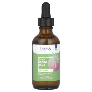 Life Flo, Iodine Plus, 59 мл (450 порций)